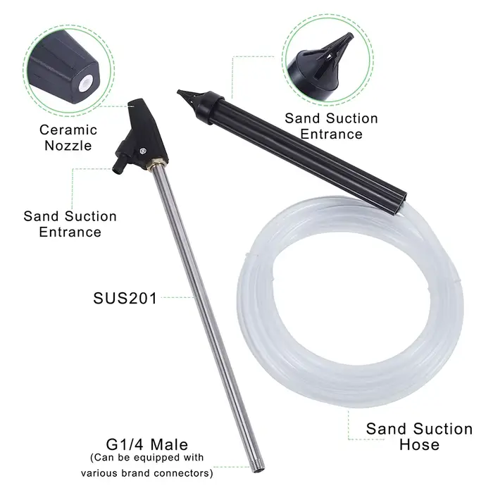Kit de sablage pour nettoyeur haute pression