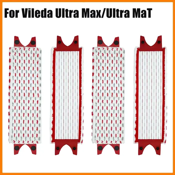 Pour Vileda UltraMax XL réutilisable plat Spin vadrouille tissu séchage rapide Machine lavable microfibre plancher