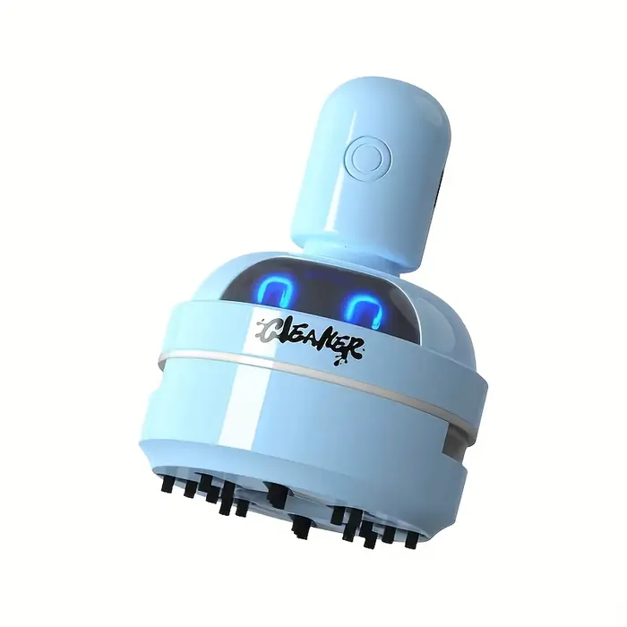 Mini aspirateur 3 vitesses, aspirateur à main rechargeable par USB, aspirateur de bureau portable po