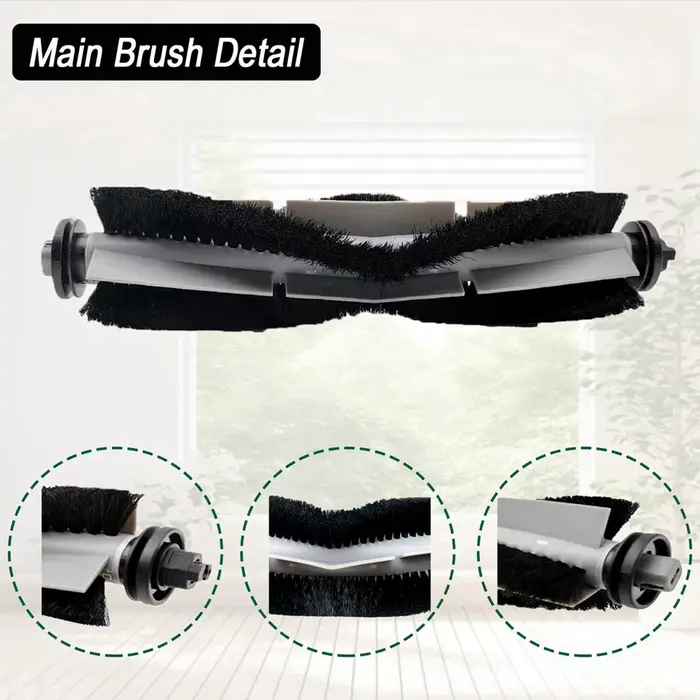 Kit d'accessoires WCS-19 pièces pour aspirateur Robot AIRROBO T20 +: brosse principale