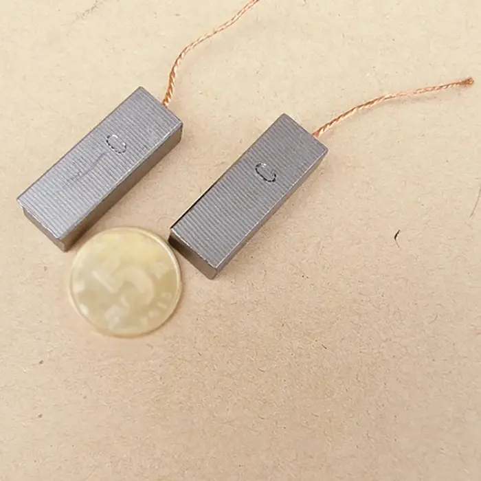 2 pièces de balais de charbon 8,3*11*31mm pour moteur d'aspirateur, remplacement de balais de moteur électrique, accessoires pour outils électriques