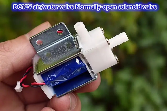 Électrovanne normalement ouverte pour aspirateur