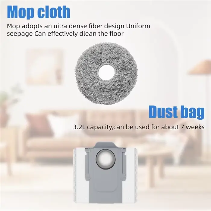 B98A-pour Roborock Saros 10R Kit d'accessoires pièces de rechange pour Robot aspirateur