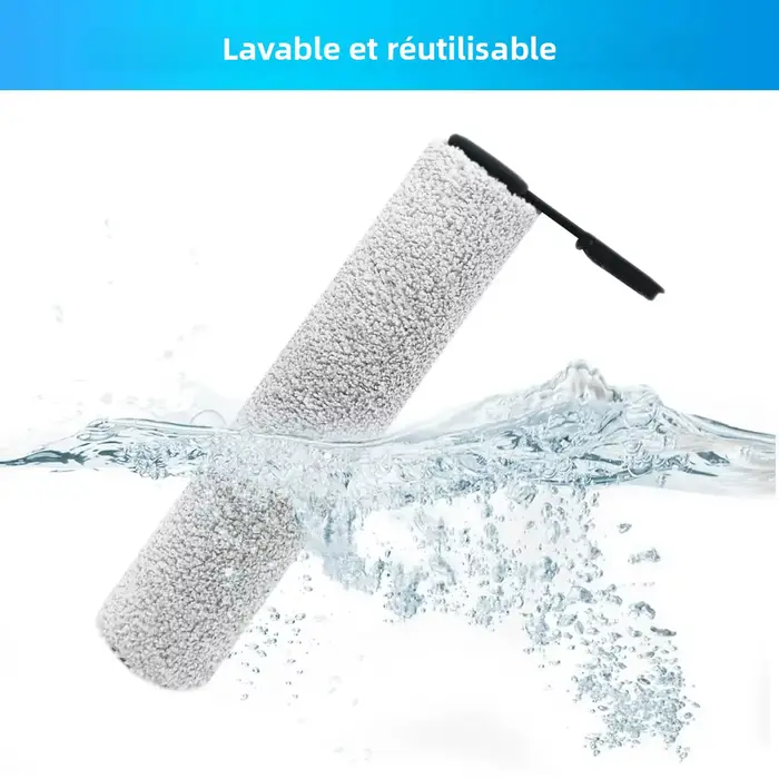 Rouleau de brosse de remplacement et filtre d'aspirateur pour aspirateur sec et humide sans fil Flashdry Smart Tineco