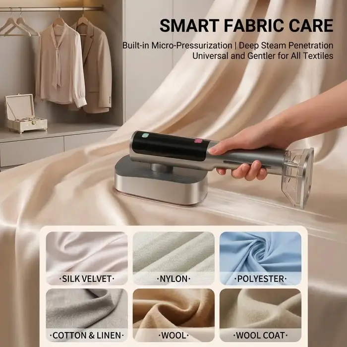 Défroisseur Vapeur Portable Multifonctionnel pour Vêtements – Idéal Voyage