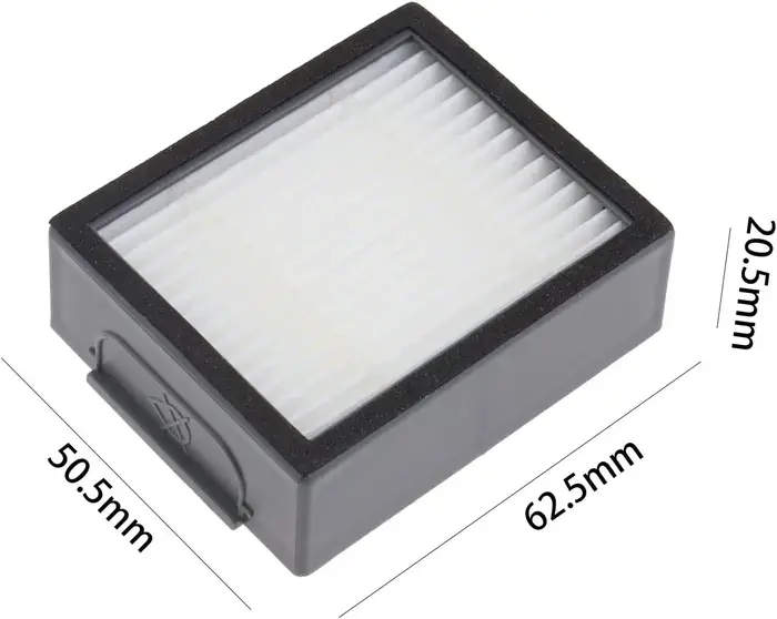 Filtre HEPA pour aspirateurs robots iRobot Roomba Evo, séries i, e, j : E5 E6 E7 I1 I3 I4 I5 I6 I7 I8 J7 et toutes les versions Plus