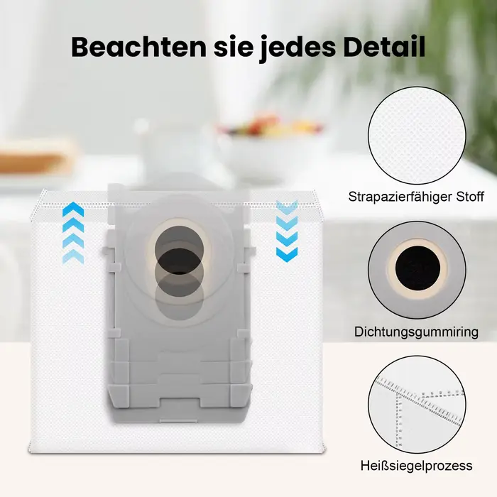 Sacs d'aspirateur pour robots Ecovacs Deebot X9 PRO T50 Max Pro T50 Pro Omni T50