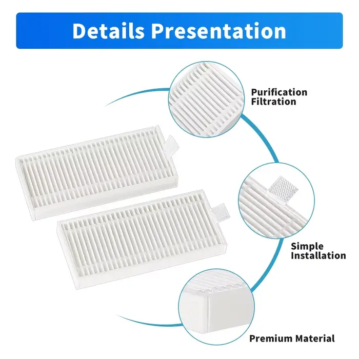 Pièces de rechange pour aspirateur robot ECOVACS DEEBOT X8Omni/X8 Pro Omni/X9Pro/X9 Pro Omni/X11 PRO