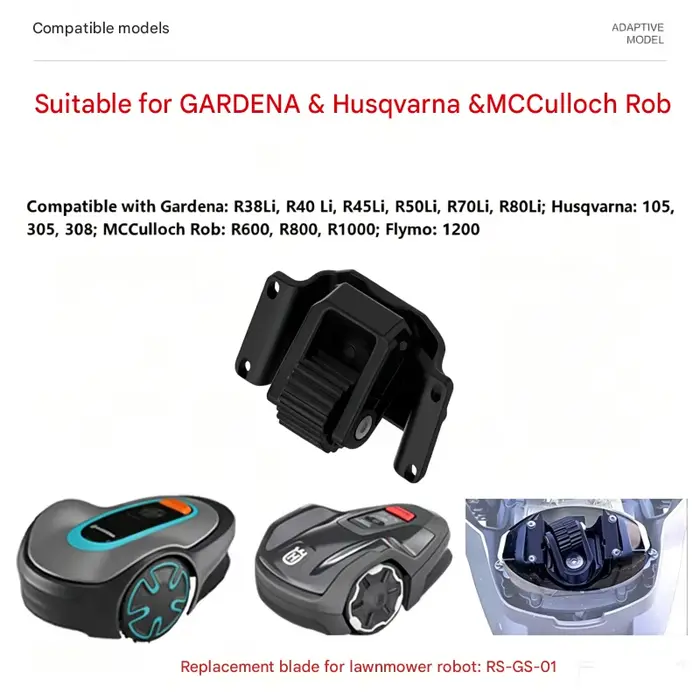 Roues pivotantes avant pour robot tondeuse GARDENA Husqvarna MCCullochRob