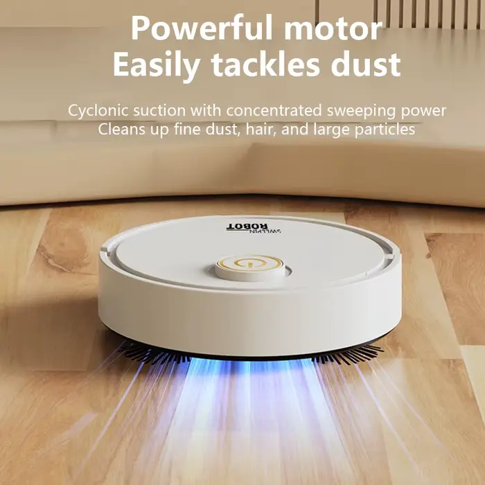 6000pa vadrouille Robot de balayage intelligent 3-en-forte aspiration
