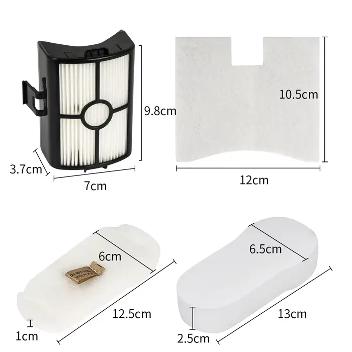 Filtre en mousse et HEPA pour aspirateur Shark HZ2000 HZ2002 HZ250 HZ251 HZ602 HZ700 HZ702 HH202 HH205 HZ500 UV580 XFFKHZ2000