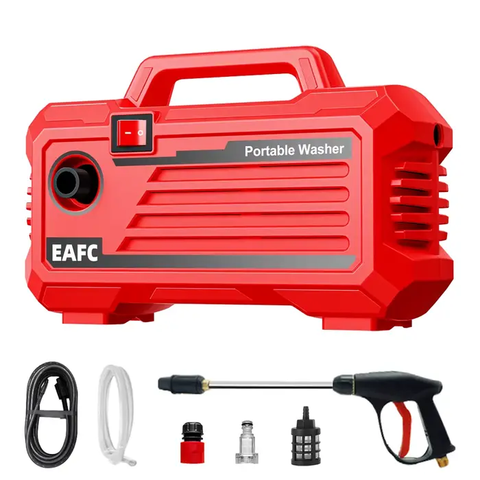 EAFC 2000W 200BAR Nettoyeur haute pression domestique, machine à eau sous pression, pistolet à eau p