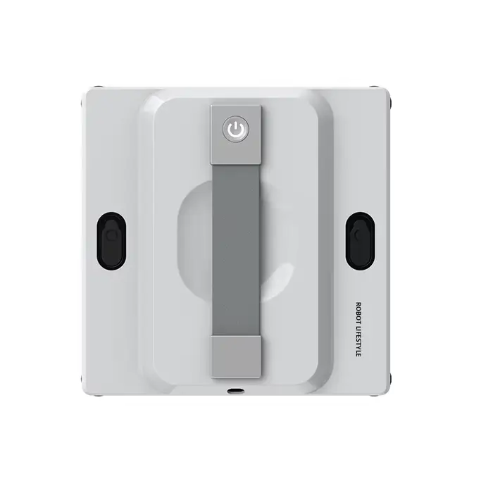 Robot Nettoyeur de Vitres 2026 pour Verre Sans Cadre, 6 Buses, Réservoir d'Eau 100ml, Aspiration Pui