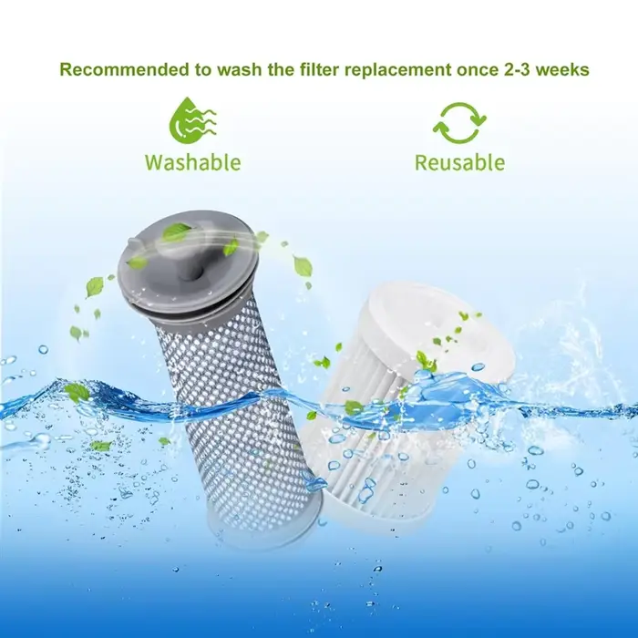 【24 heures-vente!】Ensemble de filtres à mailles lavables comprenant un support de filtre pour aspirateurs Tineco A10/A11/S11/S12