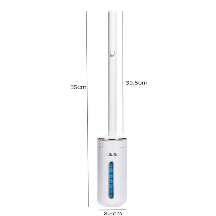 Brosse de toilette jetable murale