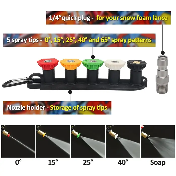 Kit de pistolet à eau pour nettoyeur haute pression