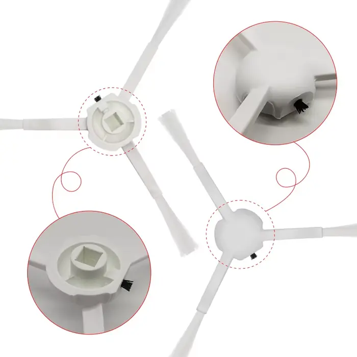 Accessoires de pièces de rechange pour aspirateur, brosse latérale principale, filtre, robot Surinte