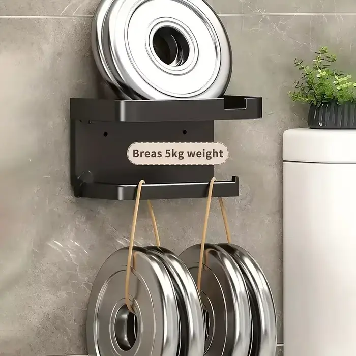 Porte-papier hygiénique facile à installer – Organisateur mural