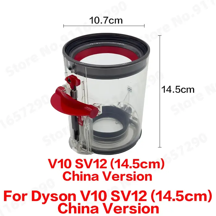 Conteneur de poussière pour aspirateur Dyson V10 SV12
