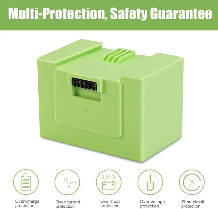 Pour iRobot Roomba i7 batterie Rechargeable 14.4V 5000mAh pour i3 i4 i5 i6 i7 i8 J7 E5 série aspirateur