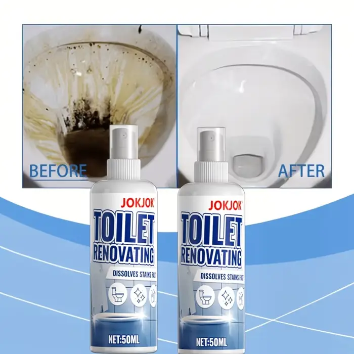 Nettoyant pour toilettes — Nettoyage en profondeur | Élimine les taches et le calcaire | Maintient