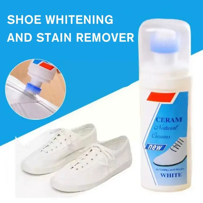 Nettoyant pour chaussures blanches, nettoyant pour chaussures, éclaircissant et anti-taches, agent d