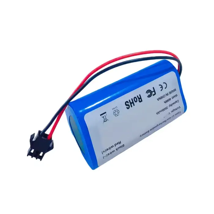 Batterie Li-Ion Rechargeable 10.8V 11.1V 5200mAh 3S1P pour aspirateur Robot Ecovacs CEN330 CEN331 CEN332 CR330 CR331