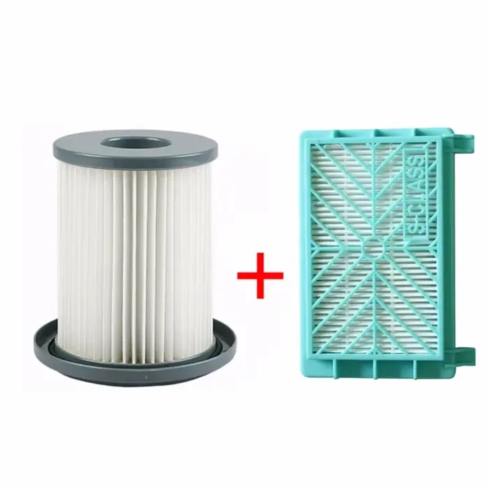 Élément filtrant HEPA + filtre à Air pour aspirateur Philips FC8720 FC8724 FC8732 FC8734 FC8736 FC8738 FC8740 FC8748 2 pièces/ensemble