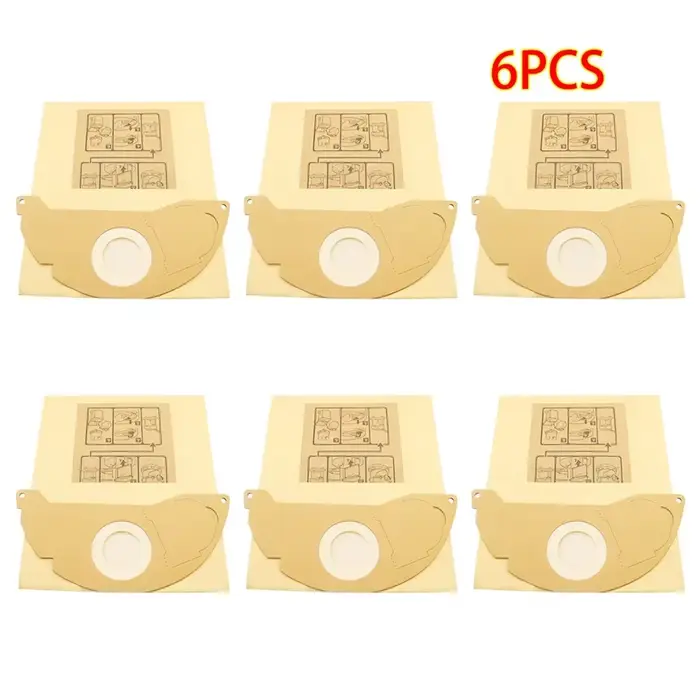 Sacs d'aspirateur de remplacement pour Karcher A2000 2003 2004 2014 2024 2054 2064 2074 S2500 WD2200