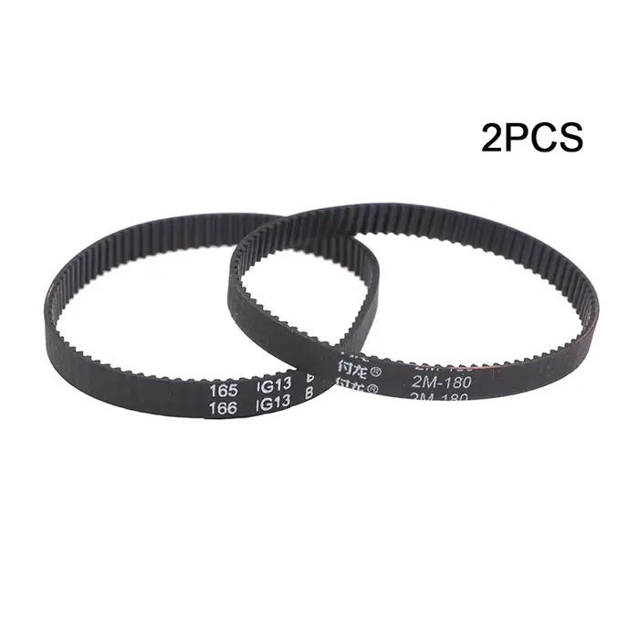 Accessoire pour aspirateur-2 pièces 2M/2GT 140-180mm courroie d'entraînement de synchronisation périmétrique