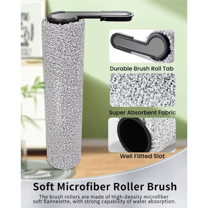Filtres HEPA et rouleaux de brosse de remplacement pour aspirateur sec et humide Tineco Stretch S6 /Switch S6 /S7
