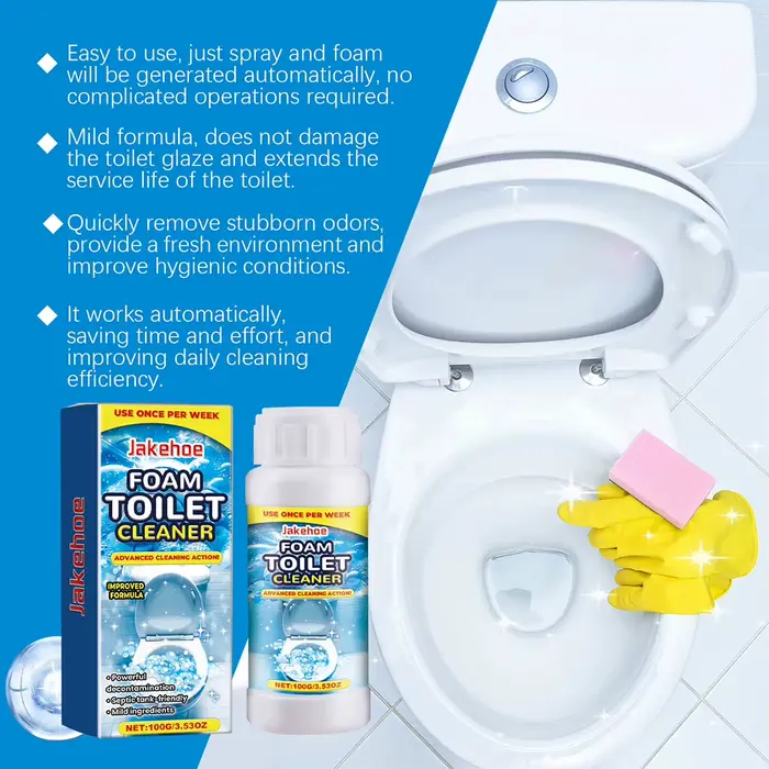 Nettoyant puissant pour toilettes