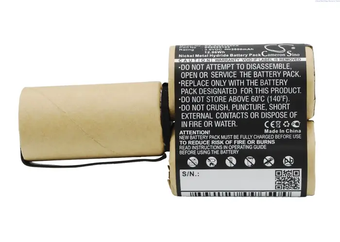 Batterie d'aspirateur 3.6V 3600mAh 900055103 pour AEG Electrolux FM + outil