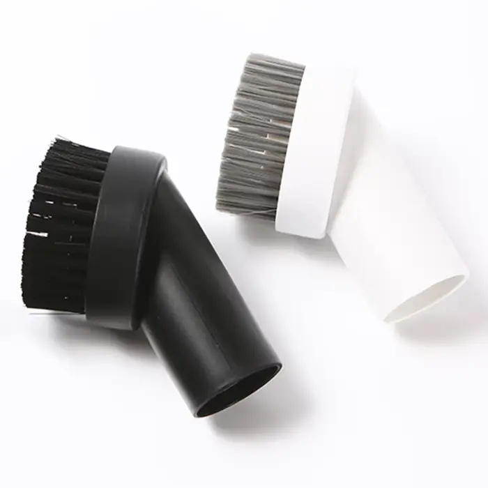 Brosse à poussière ronde en crin de cheval