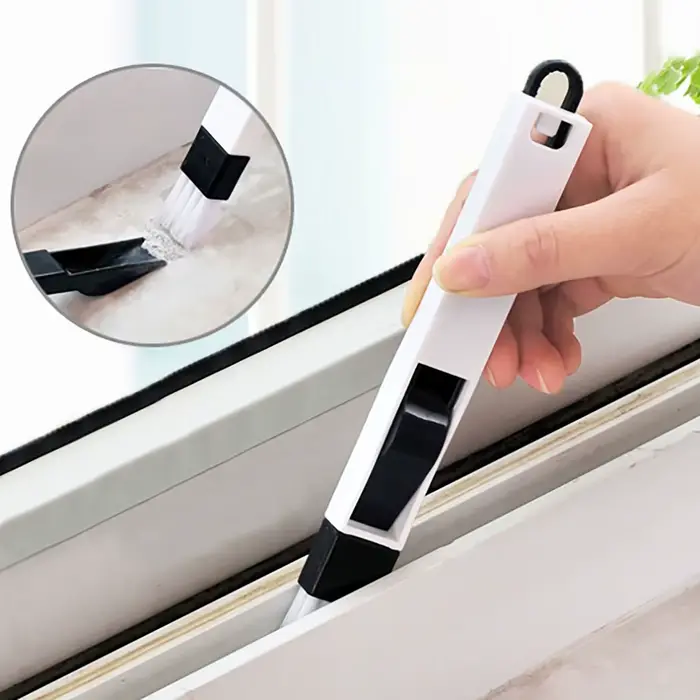 Brosse de nettoyage de rainure de fenêtre