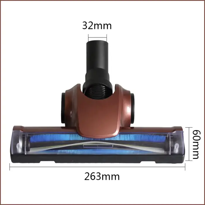 Brosse à air comprimé pour aspirateur 32 mm/35 mm