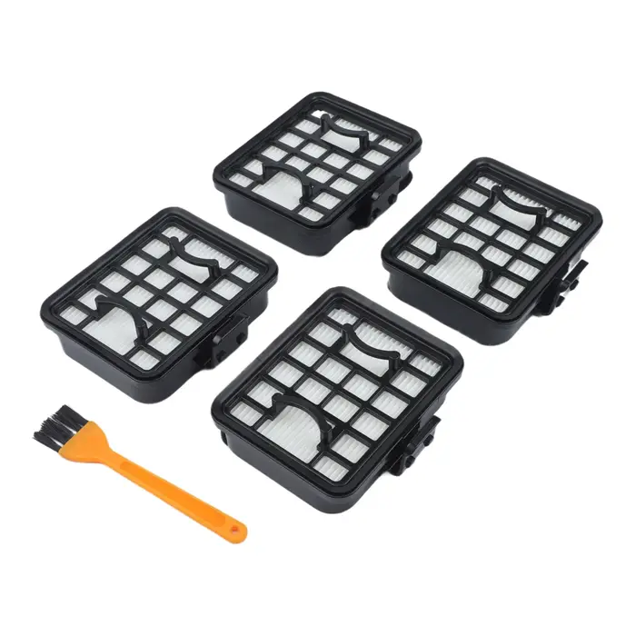 Pièces de rechange de filtre avec brosse de nettoyage