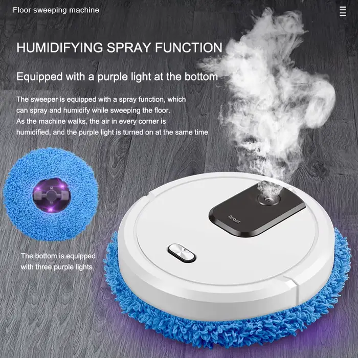 Nouveau Robot aspirateur intelligent de balayage et de vadrouille