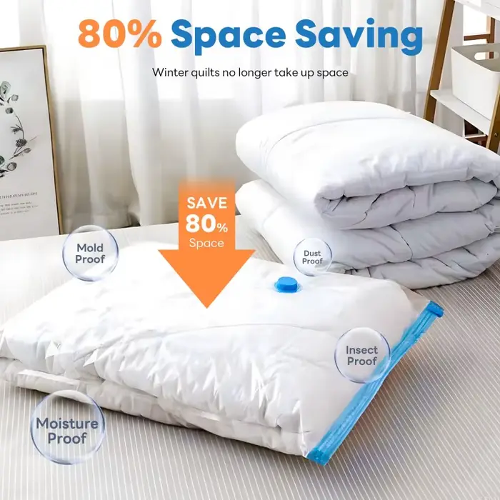 Sacs de rangement sous vide ou pompe