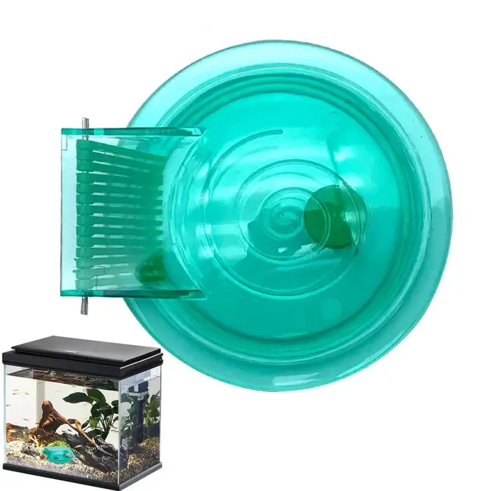 Attrape-escargot transparent en polyester vert pour aquarium eau douce et salée élimination planaria et nettoyage efficace réservoir toutes tailles