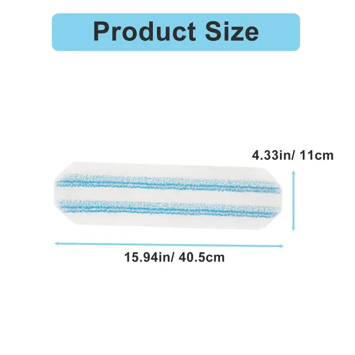 Tampon de vadrouille en microfibre pour chiffons de remplacement Vileda H2pro