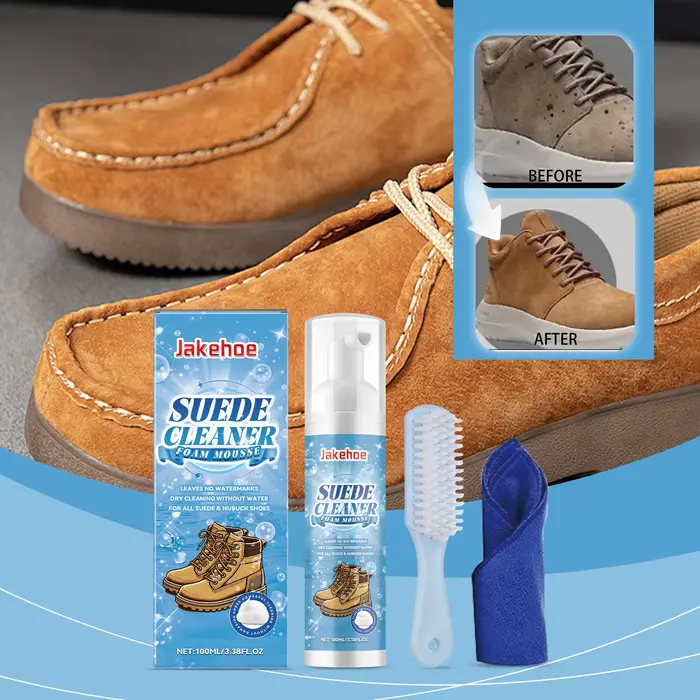 Nettoyant pour cuir suédé