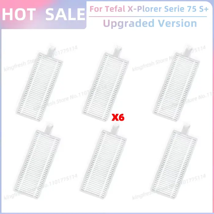 Compatible avec (Rowenta X-plorer Série 65+, 75S RR8577WH, 75S+ RG8597W/RR8587WH/RR8585, Tefal X-Plo