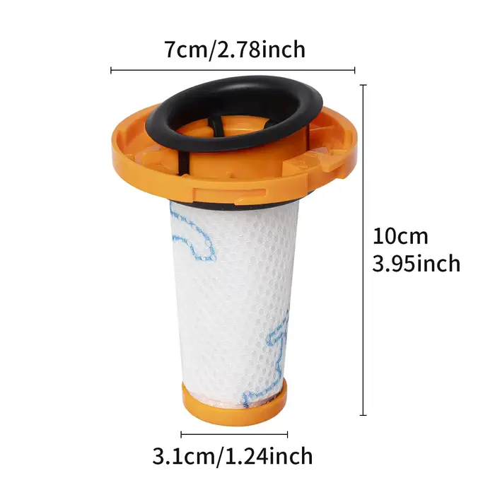 Filtre HEPA RH2099WO pour aspirateur Rowenta X-Force Flex 9.60, X-Pert 7.60, X-Nano RH2037WO RH2039WO, ZR009010 ZR009012