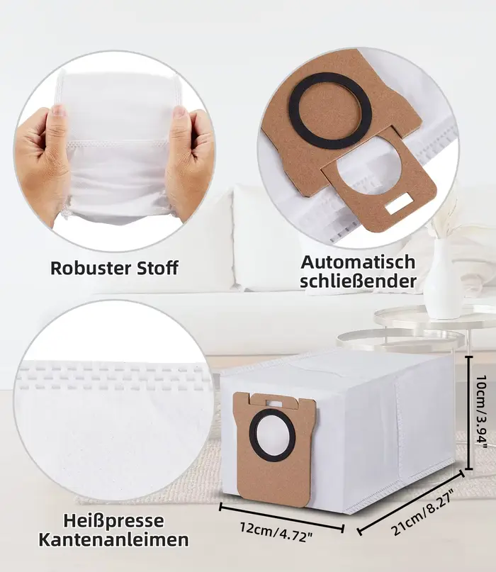 Sacs d'aspirateur pour Xiaomi X10 +/X20 +