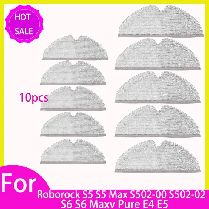 Vadrouille à filtre Hepa pour Roborock S5 S502-00 S502-02 S5 Max S6 S6 MaxV S6 Pure E4 E5