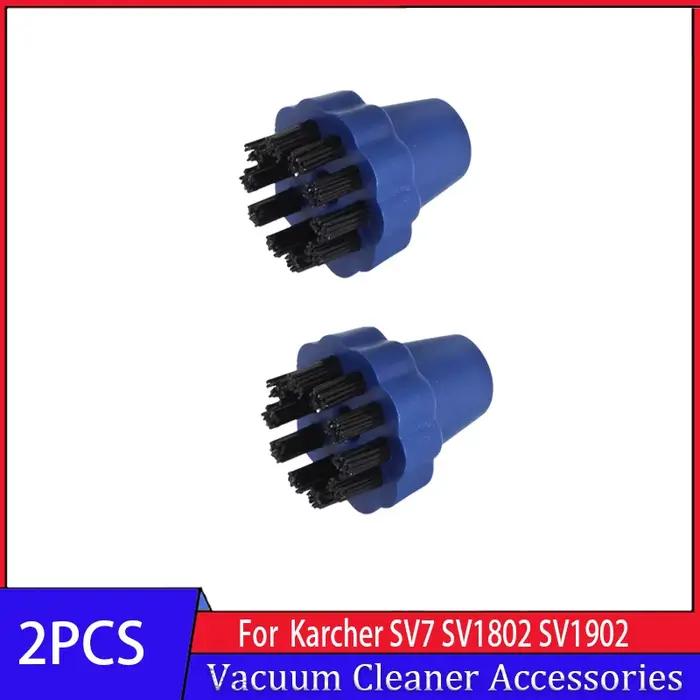 Brosses Rondes pour Nettoyeur Vapeur Karcher SV7, SV1802, SV1902, 2.860-231.0, Pièces de Rechange, P