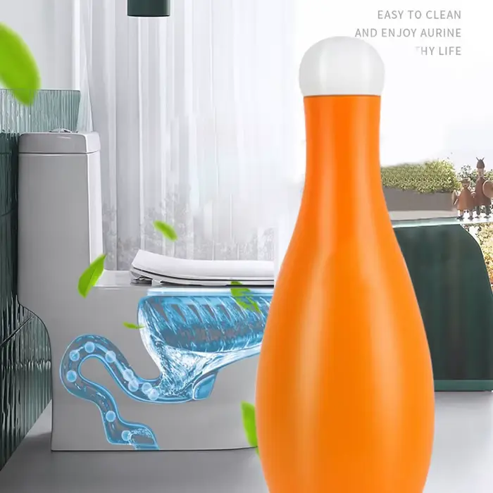 Nettoyant pour cuvette de toilette avec forme de Bowling