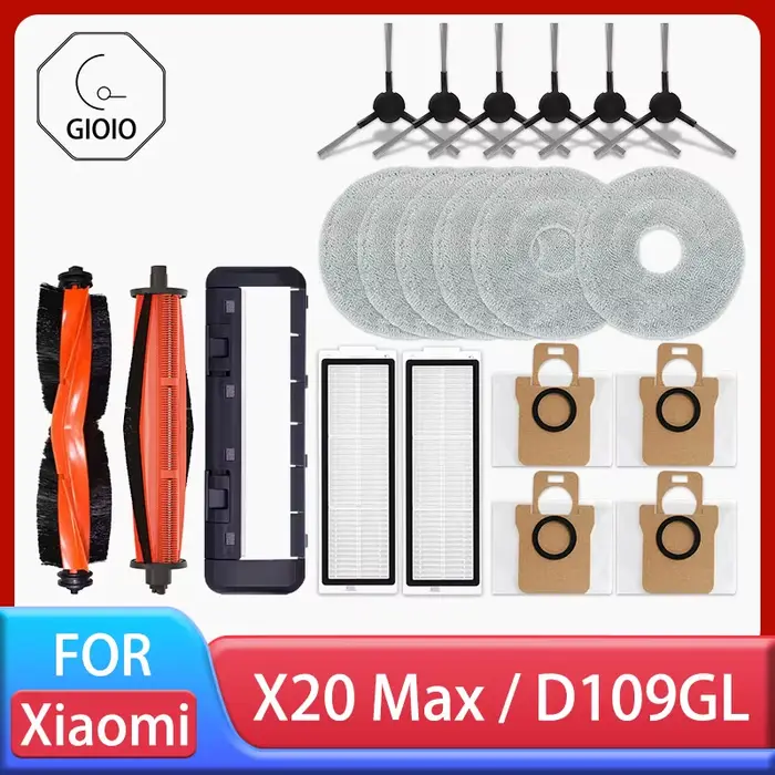 Pièces et accessoires pour aspirateur Robot Xiaomi X20 Max / D109GL