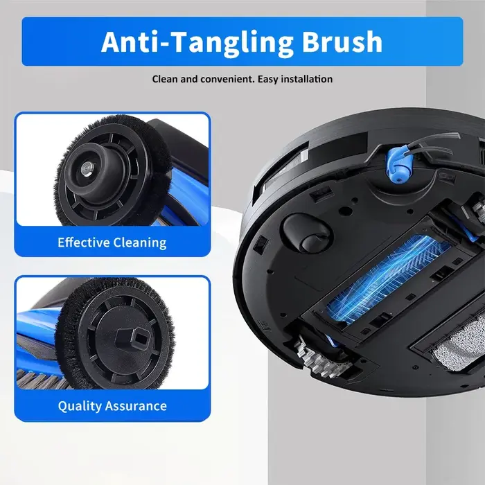 Brosse principale anti-emmêlement pour aspirateur robot ECOVACS DEEBOT X9 X9Pro X9 Pro Omni T80S